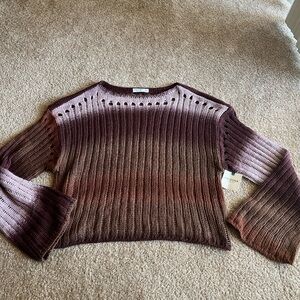 Arizona crocheted cropped sweater